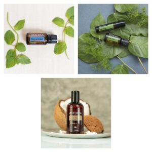 dōTERRA Kezdőcsomag: Borsmenta, Teafa + frakcionált kókuszolaj